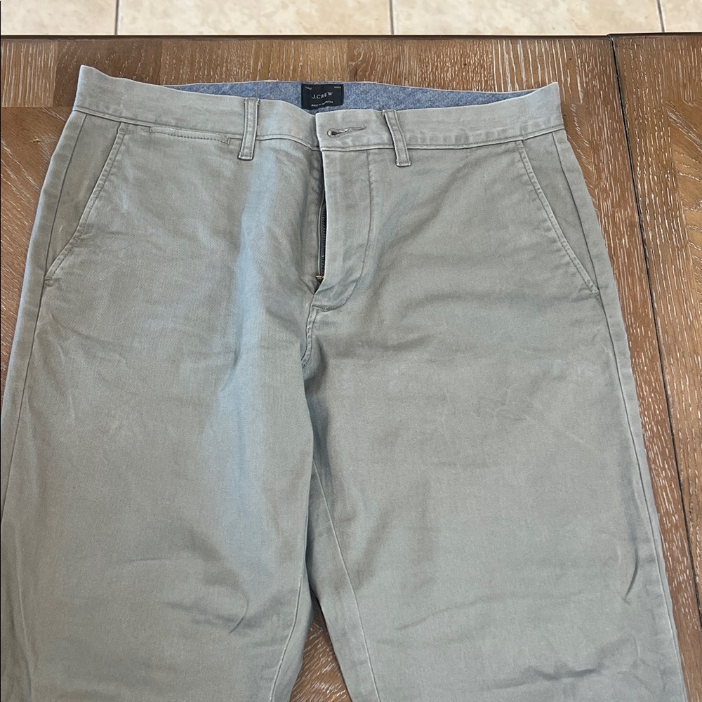 J. Crew Men's Gray Chinos